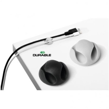 Klipsy DURABLE CAVOLINE na 1 kabel [6] grafit