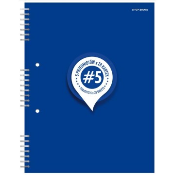 Kołozeszyt A5 100k TOP2000 STUDENTBOOK 5 reg EOL