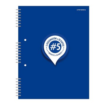 Kołozeszyt B5 100k TOP2000 STUDENTBOOK 5 reg EOL