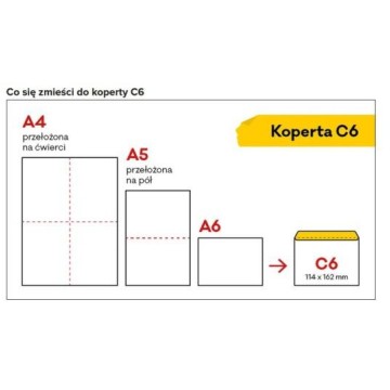 Koperty konfekcjonowane C6 SK białe [25]
