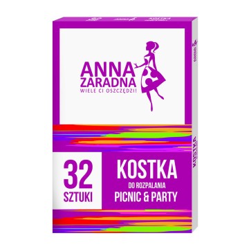 Kostki do rozpalania ANNA ZARADNA białe 32 szt.