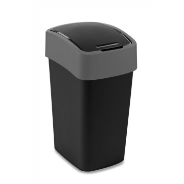 Kosz na śmieci uchylny CURVER FLIP BIN 25L czarny