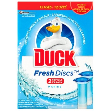 Krążek żelowy do WC DUCK Fresh Discs morski