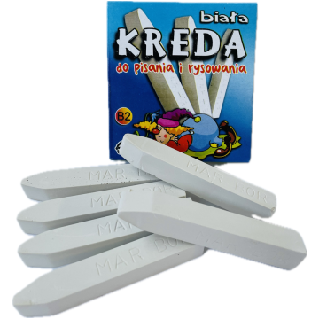 Kreda biała MARBOR kwadratowa [6]