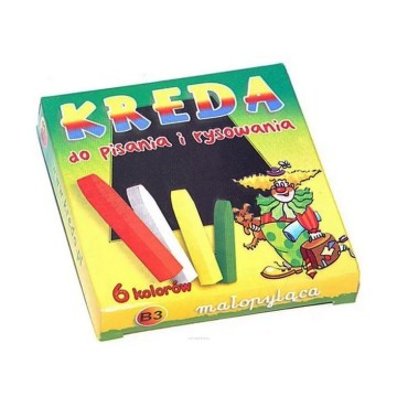Kreda kolorowa MARBOR kwadratowa [6]