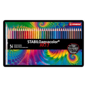 Kredki akwarelowe STABILO AQUACOLOR [36] pud.metal