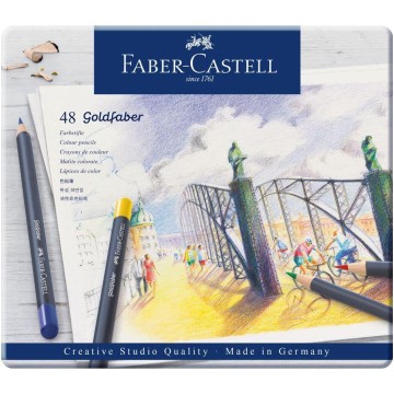 Kredki ołówkowe FABER CASTELL GOLDFABER [48]