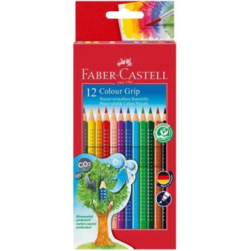 Kredki ołówkowe FABER CASTELL GRIP [12]