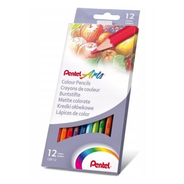 Kredki ołówkowe PENTEL [12]