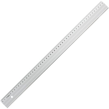Linijka aluminiowa LENIAR 50cm antypoślizgowa