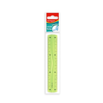 Linijka elastyczna KEYROAD 15cm mix kol.