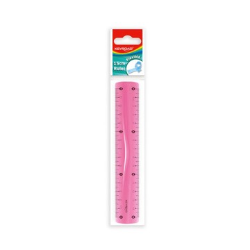 Linijka elastyczna KEYROAD 20cm mix kol.