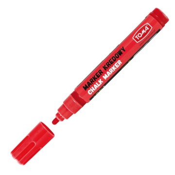 Marker kredowy TOMA 4,5mm czerwony