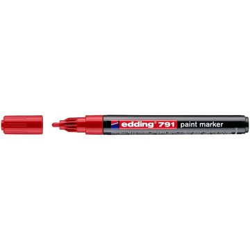Marker olejowy EDDING 791 2,0mm czerwony