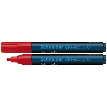 Marker olejowy SCHNEIDER 270 3,0mm czerwony