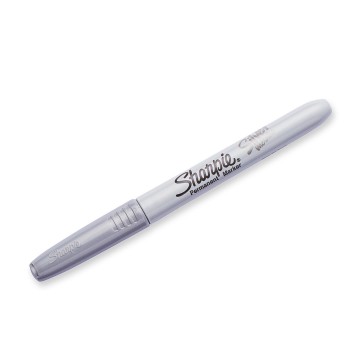 Marker permanentny SHARPIE metaliczny srebrny