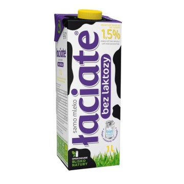 Mleko ŁACIATE 1,5% 1L bez laktozy