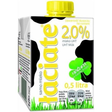 Mleko ŁACIATE 2,0% 0,5L