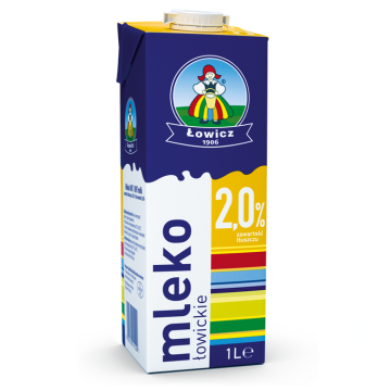 Mleko ŁOWICZ 2% 1L