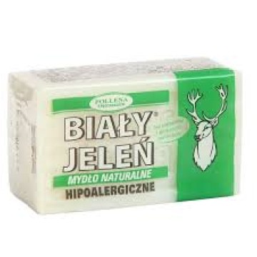 Mydło w kostce BIAŁY JELEŃ 150g szare