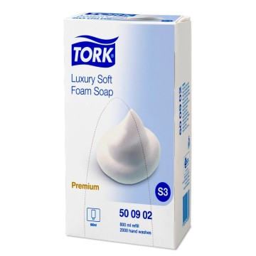 Mydło w piance TORK S3 800ml [1] luksusowe
