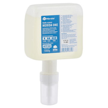 Mydło w pianie wkład MERIDA ONE 1000g SENSITIVE