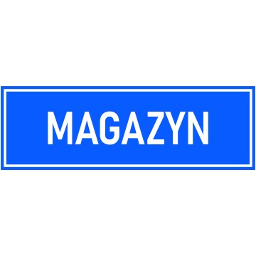 Naklejka MAGAZYN