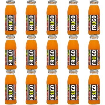Napój FRUGO w szkle 250ml [15] pomarańczowy
