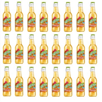 Napój TYMBARK 250ml SZKŁO [24] jabłko-brzoskwinia