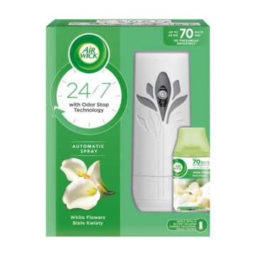 Odświeżacz automat AIRWICK FRESHMATIC białe kwiaty