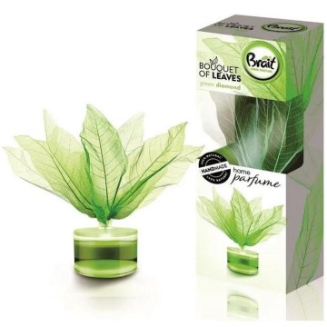 Odświeżacz pachnące listki BRAIT zielony brylant