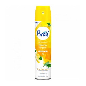 Odświeżacz spray BRAIT 300ml LEMON