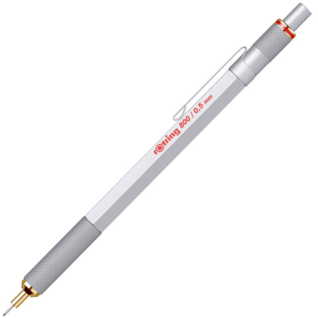 Ołówek automatyczny ROTRING 800 0,5 srebrny