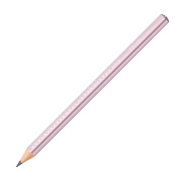 Ołówek FABER CASTELL JUMBO SPARKLE METALLIC różowy