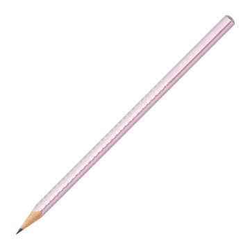 Ołówek FABER CASTELL SPARKLE METALLIC różowy