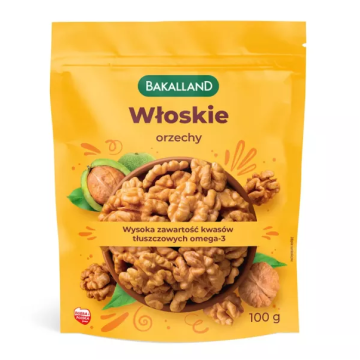 Orzechy włoskie BAKALLAND 100g