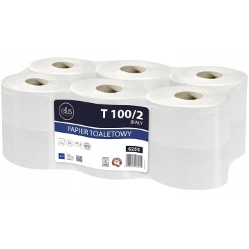 Papier toalet. JUMBO celuloza ELLIS 100m [12]