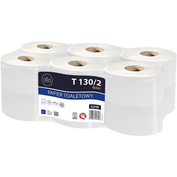 Papier toalet. JUMBO celuloza ELLIS 130m [12]