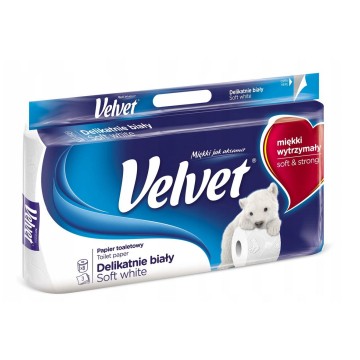 Papier toalet. VELVET DELIKATNIE 3w [8]