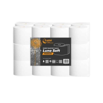 Papier toaletowy LUNA SOFT 25m celuloza 3W [24]