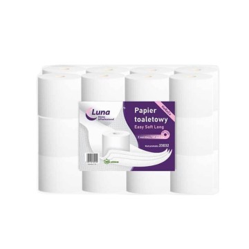 Papier toaletowy LUNA SOFT 40m celuloza 2W [24]