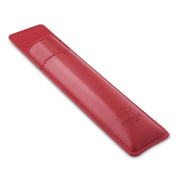 PARKER etui pojedyńcze wsuwane czerwone