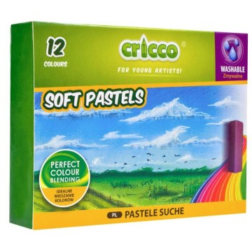 Pastele suche CRICCO 12 kolorów