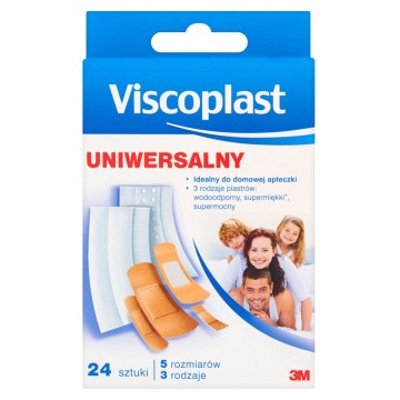 Plastry 3M VISCOPLAST uniwersalne [24]