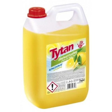 Płyn uniwersalny TYTAN 5kg CYTRYNOWY