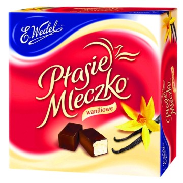 PTASIE MLECZKO WEDEL 340g waniliowe