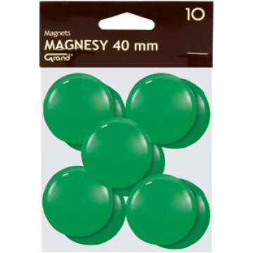 Punkty magnetyczne GRAND 40mm [10] zielone