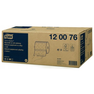 Ręcznik w roli TORK H1 zielony 290076/120076 [6]