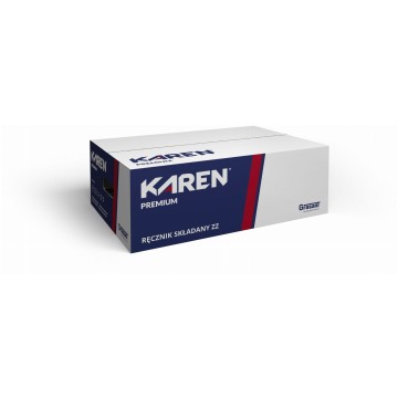 Ręcznik ZZ biały KAREN 22/23 celuloza 2w [3000]