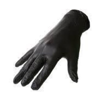 Rękawice nitrylowe MASTER L [100] czarne